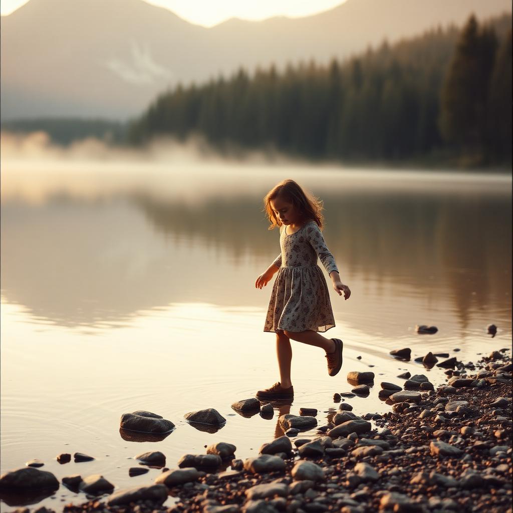 The lake