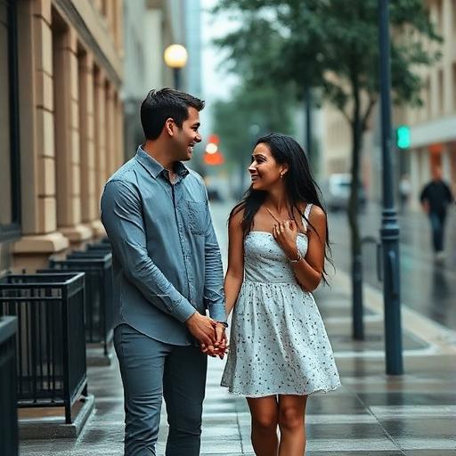 Caught in the rain