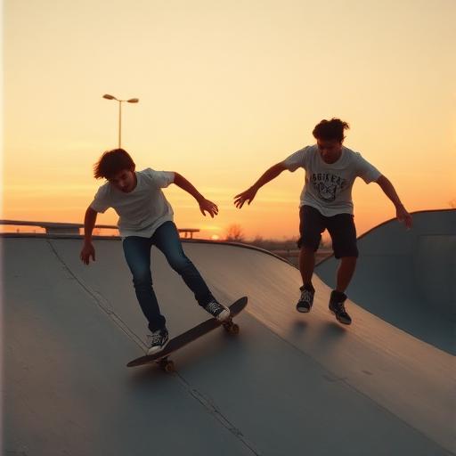 The skate park