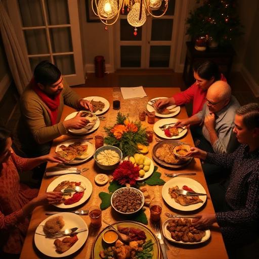 Nochebuena table