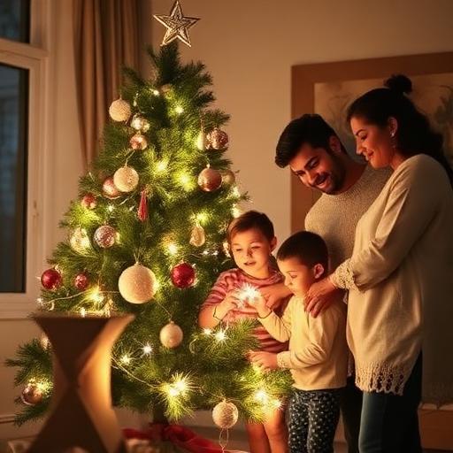 Decorating the tree
